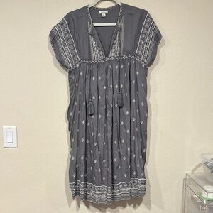 Sundance Gray Midi Dress with Timeless Elegance